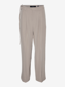 Vero Moda VMKRISTEL Korkea vyötärö Housut -Moon Rock - 10309337