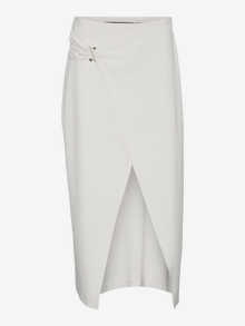 Vero Moda VMCLOVER High waist Midi-rok -Silver Lining - 10309426