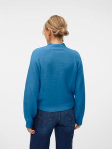 Vero Moda VMLEAF Pullover -Blue Jasper - 10309433