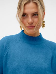 Vero Moda VMLEAF Pullover -Blue Jasper - 10309433