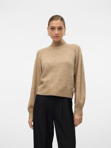 Vero Moda VMLEAF Megztinis -Silver Mink - 10309433