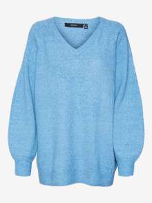 Vero Moda VMLEAF Pullover -Blue Jasper - 10309434