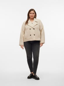 Vero Moda VMCVINCEMIA Jacka -Oatmeal - 10309460