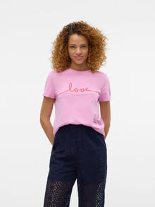 Vero Moda VMKAMI T-shirts -Pastel Lavender - 10309519