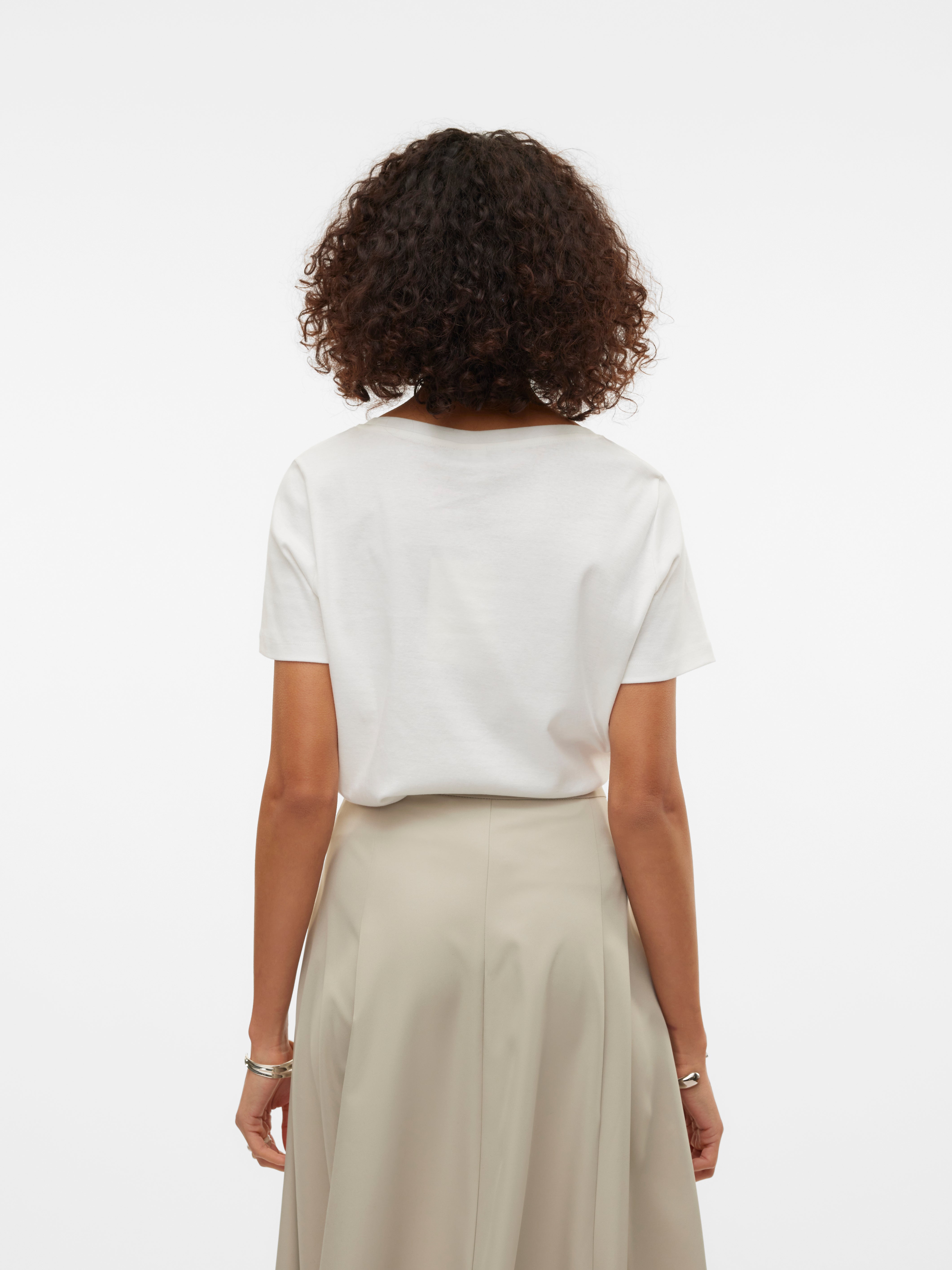 VMMERLE T-Shirt | White Clear | Vero Moda®