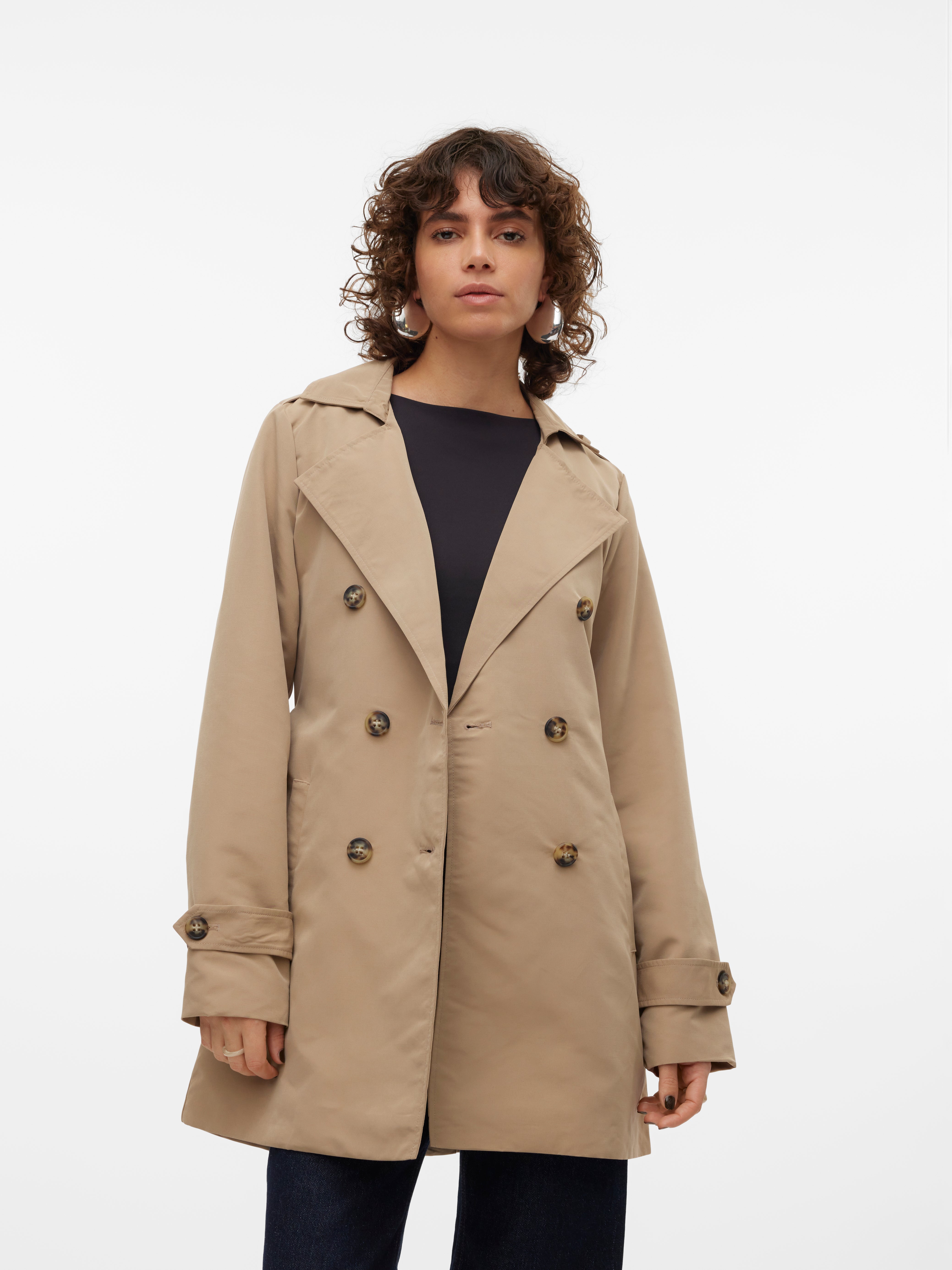 Vero moda fluid trench on sale coat