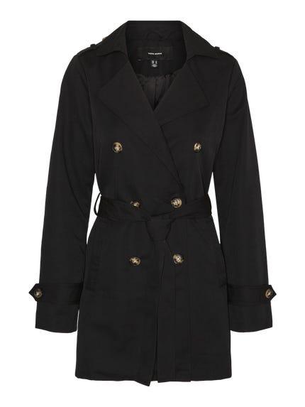 Bestseller A/S Dames VMANNE Bergen Jacket LCS Jas, Oatmeal/Detail Bestseller A/S Dames VMANNE Bergen Jacket LCS Jas, Oatmeal/Detail