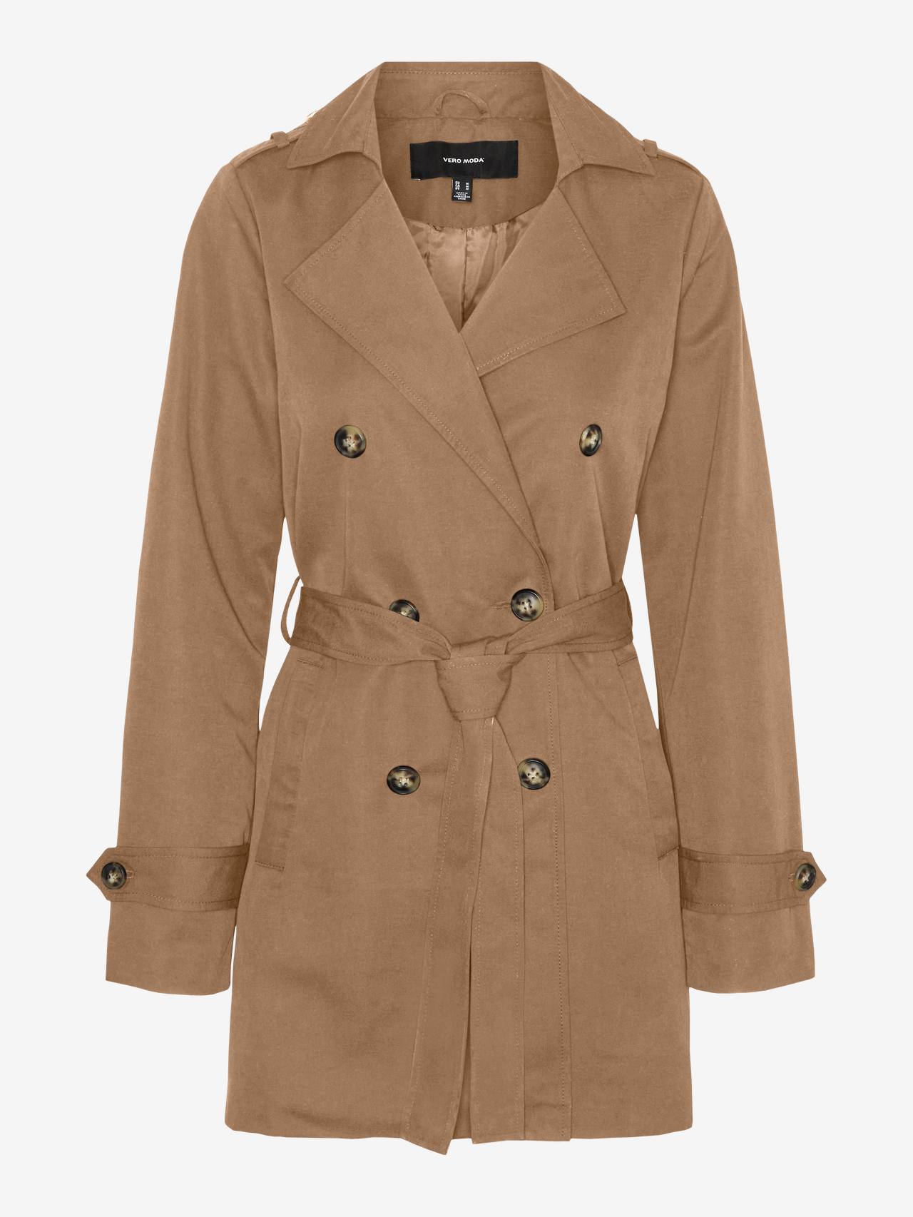 Vero Moda VMCHLOE Trenchcoat -Tigers Eye - 10309533