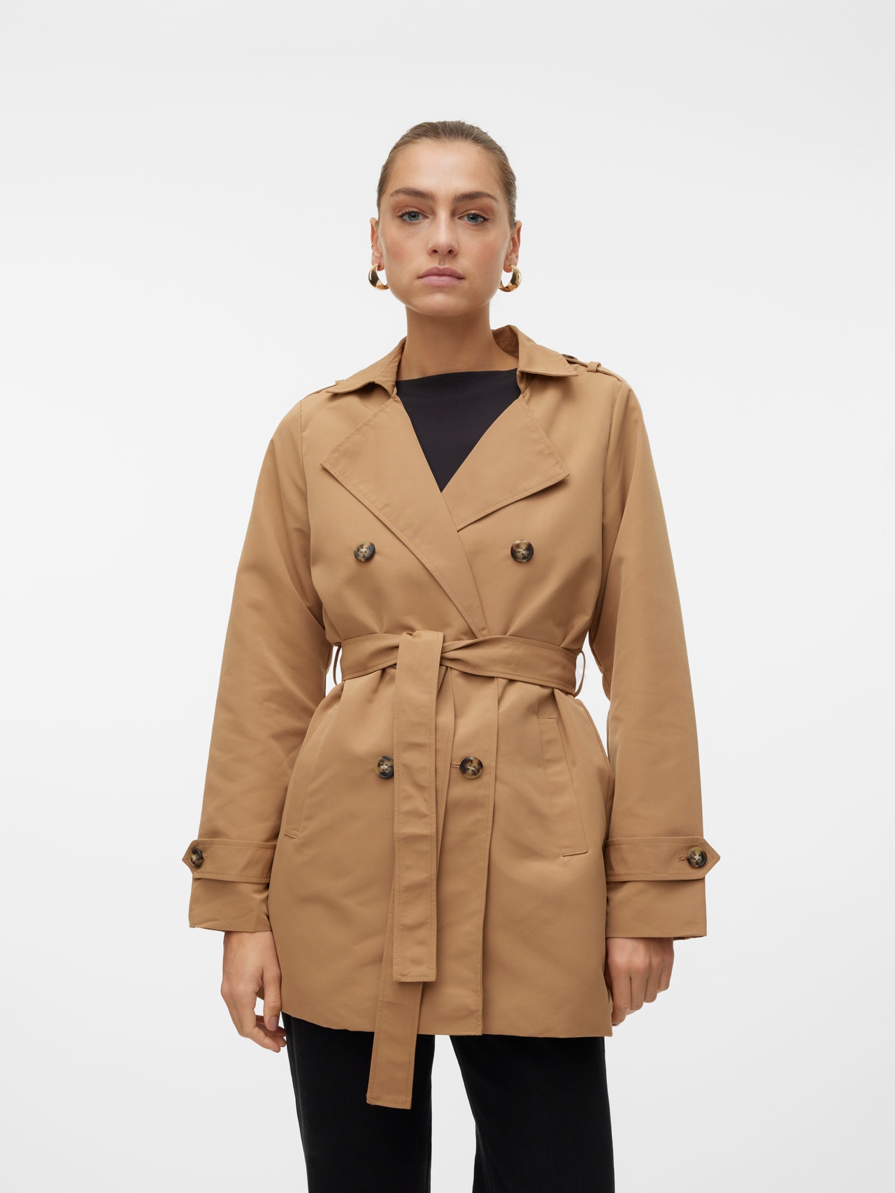 Vero Moda VMCHLOE Trenchcoat -Tigers Eye - 10309533