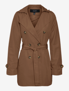 Vero Moda VMCHLOE Trenchcoat -Chocolate Chip - 10309533