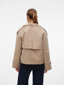 Vero Moda VMCHLOE Trenchcoat -Silver Mink - 10309534