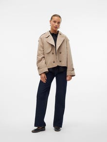 Vero Moda VMCHLOE Trenchcoat -Silver Mink - 10309534