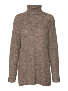 Vero Moda VMRIKI Pullover -Taupe Gray - 10309581
