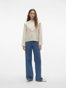 Vero Moda VMISA Pullover -Birch - 10309590