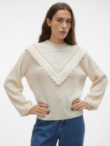 Vero Moda VMISA Sweter -Birch - 10309590