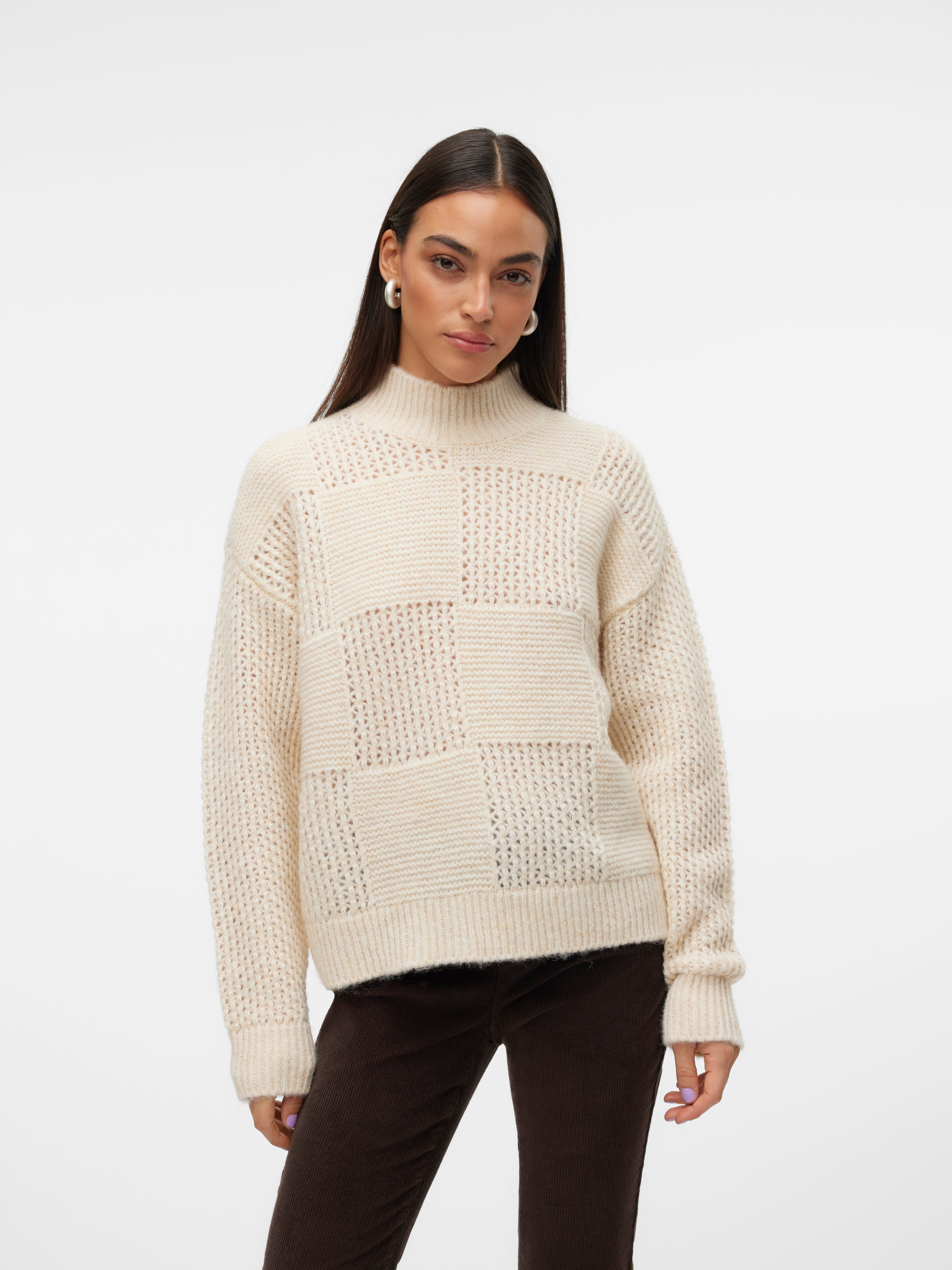 Jersey De Punto VERO MODA Para Mujer - Suéter De Invierno, Marca Danesa, Corte Casual