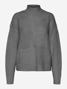 Vero Moda VMMOON Pullover -Medium Grey Melange - 10309591