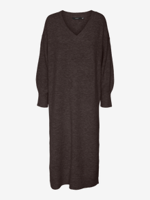 Vero Moda VMJUPITER Midi dress -Chocolate Torte - 10309605