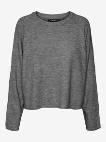 Vero Moda VMJUPITER Pullover -Medium Grey Melange - 10309607