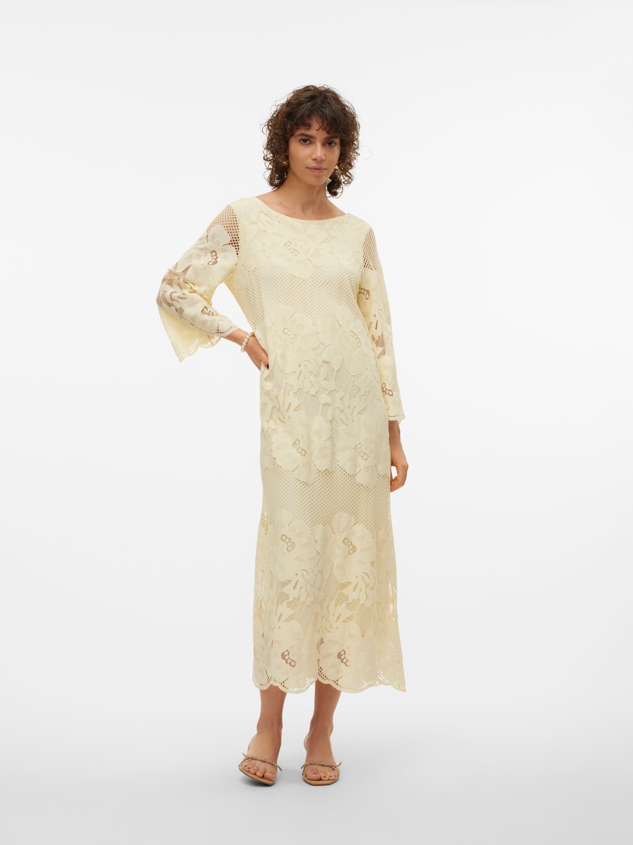 Vero Moda VMLUNA Lange jurk -Anise Flower - 10309631