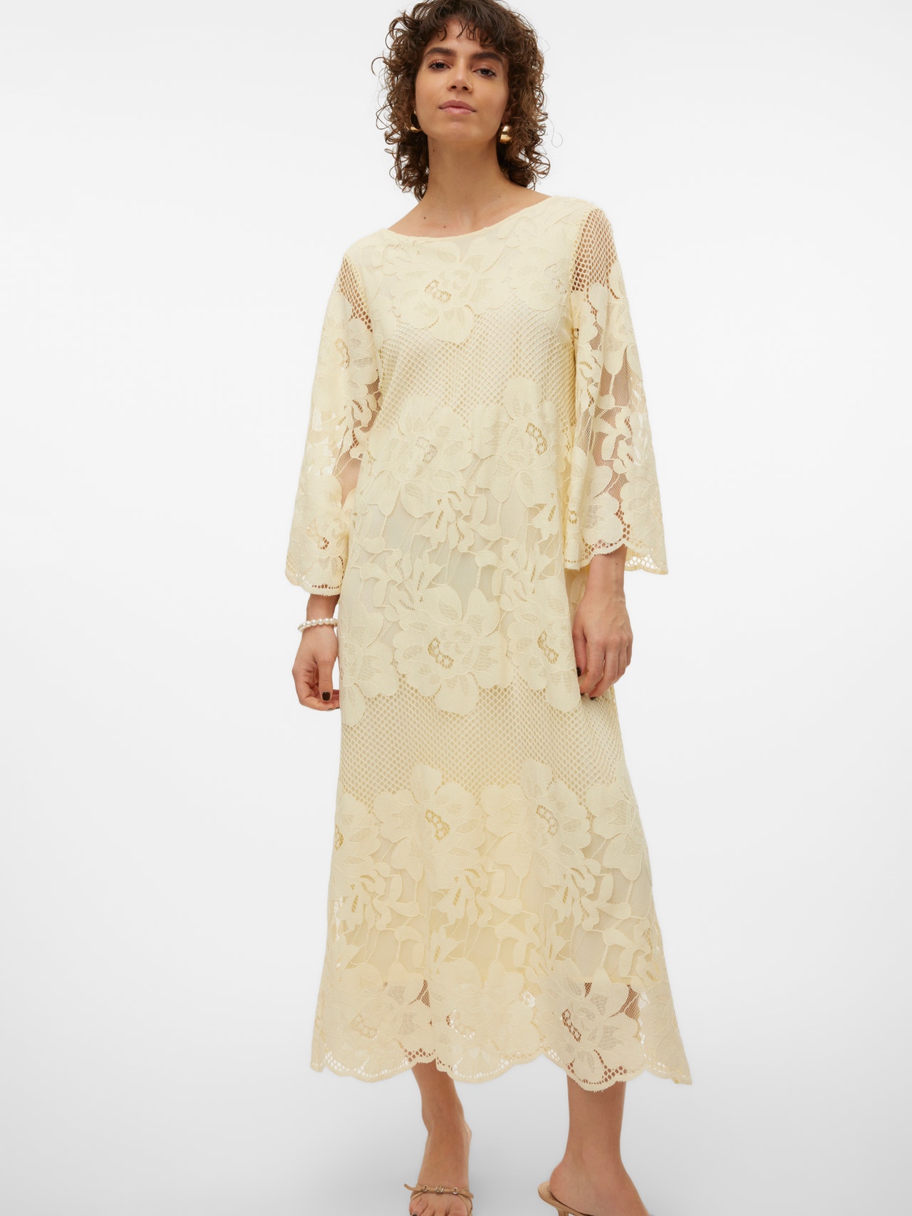 Vero Moda VMLUNA Lange jurk -Anise Flower - 10309631