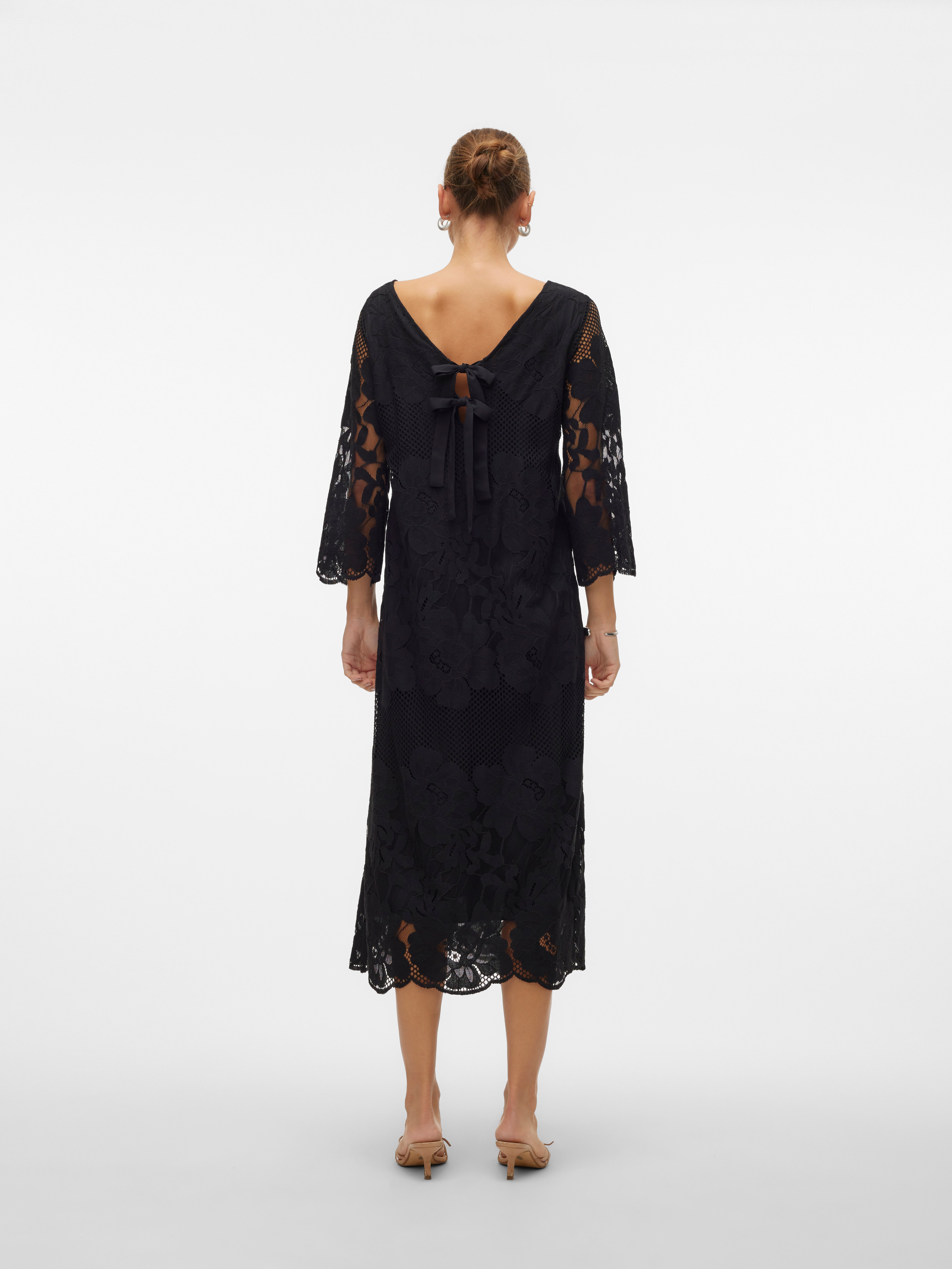 VMLUNA Robe longue Noir Vero Moda