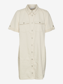 Vero Moda VMJENNIE Short dress -Ecru - 10309665