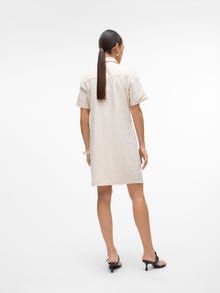 Vero Moda VMJENNIE Kurzes Kleid -Ecru - 10309665