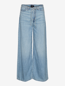 Vero Moda VMANNET Mid rise Wide Fit Jeans -Light Blue Denim - 10309668