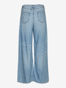 Vero Moda VMANNET Mid Rise Weit geschnitten Jeans -Light Blue Denim - 10309668