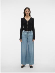 Vero Moda VMANNET Mid rise Wide Fit Jeans -Light Blue Denim - 10309668