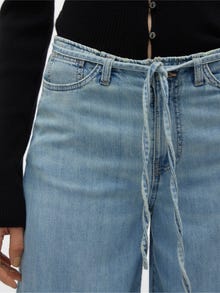 Vero Moda VMANNET Mid Rise Weit geschnitten Jeans -Light Blue Denim - 10309668