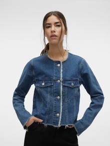 Vero Moda VMKIRI Denim jacket -Medium Blue Denim - 10309692