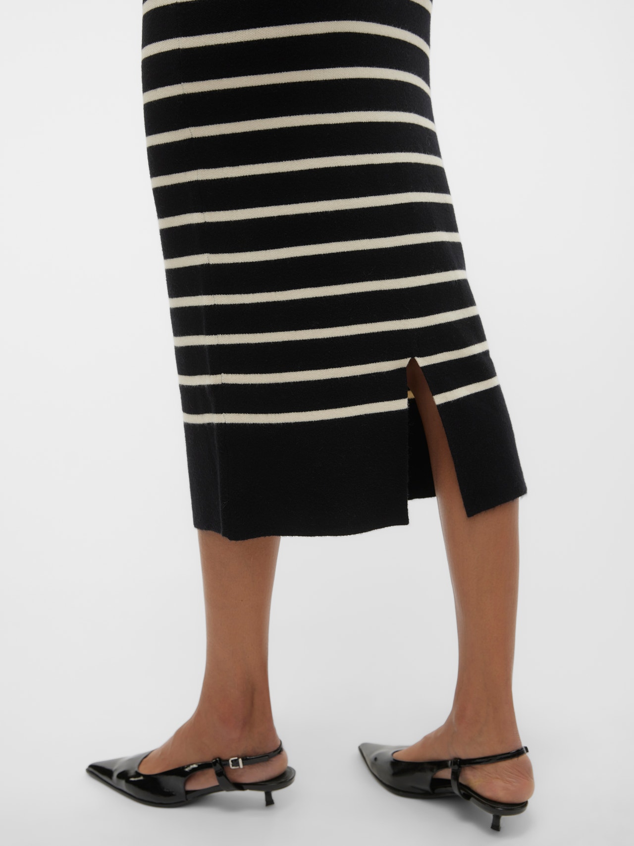 Vero Moda VMSABA Midi skirt -Black - 10309744
