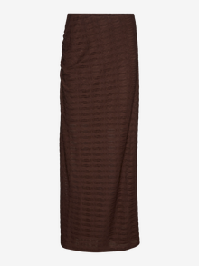 Vero Moda VMLALA High waist Long skirt -Rocky Road - 10309750