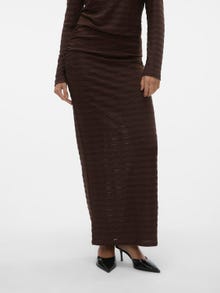 Vero Moda VMLALA High waist Long skirt -Rocky Road - 10309750
