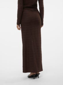 Vero Moda VMLALA Taille haute Jupe longue -Rocky Road - 10309750