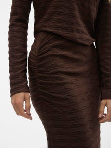 Vero Moda VMLALA High waist Long skirt -Rocky Road - 10309750