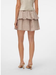 Vero Moda VMLUNA High waist Short Skirt -Gray Morn - 10309768