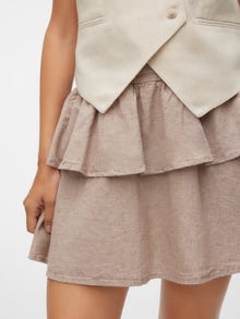 Vero Moda VMLUNA High waist Short Skirt -Gray Morn - 10309768