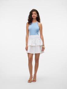 Vero Moda VMLUNA Short Skirt -Bright White - 10309768