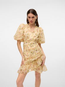 Vero Moda VMPHOEBE Short dress -Vanilla - 10309875