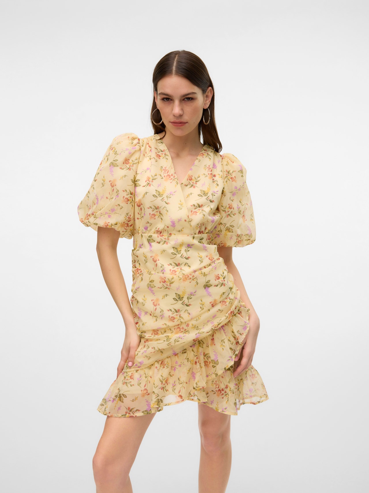 Vero Moda VMPHOEBE Short dress -Vanilla - 10309875