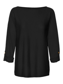 Vero Moda VMAPOLINA Sweter -Black - 10309903