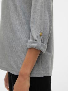 Vero Moda VMAPOLINA Pullover -Light Grey Melange - 10309903