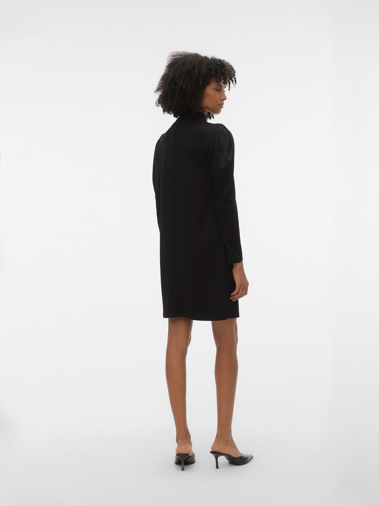 Vero Moda VMMOLLI Korte jurk -Black - 10309909