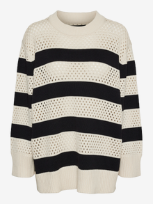 Vero Moda VMELOUISNEWSTRIPE Pullover -Birch - 10309914