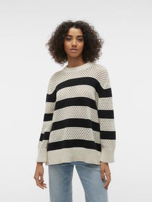 Vero Moda VMELOUISNEWSTRIPE Pullover -Birch - 10309914