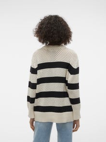 Vero Moda VMELOUISNEWSTRIPE Pullover -Birch - 10309914