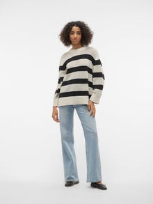 Vero Moda VMELOUISNEWSTRIPE Pullover -Birch - 10309914